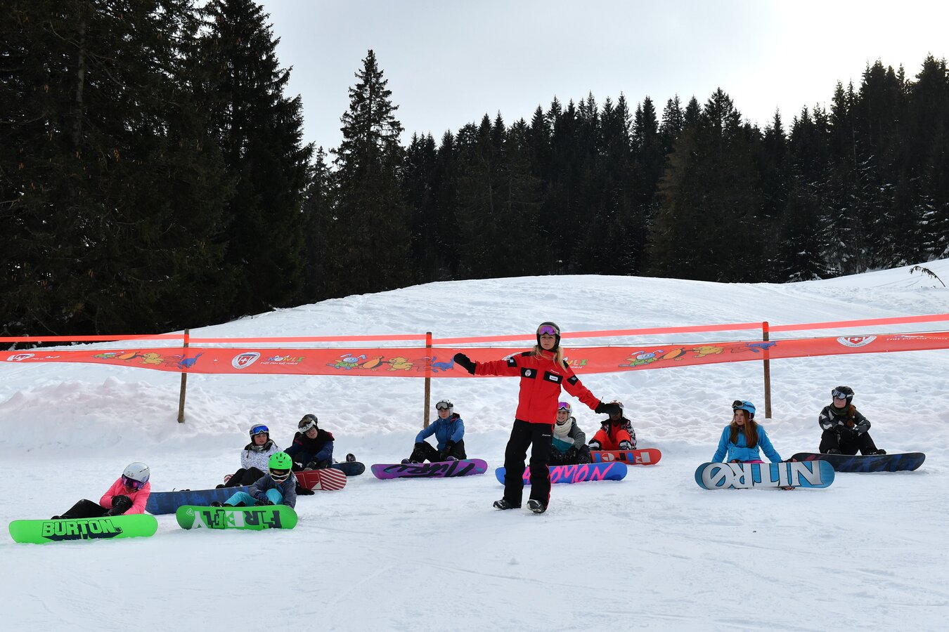 Snowboard lessons Offers of Ski School Flumserberg